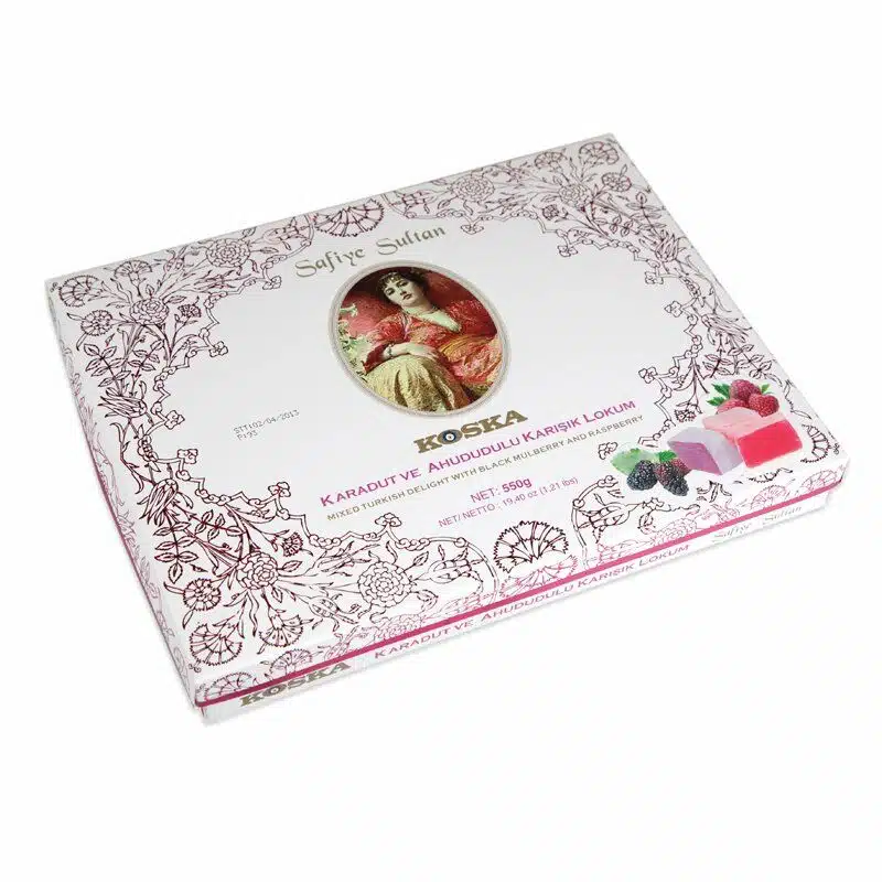 Koska Turkish Delight with Black Mulberry and Raspberry