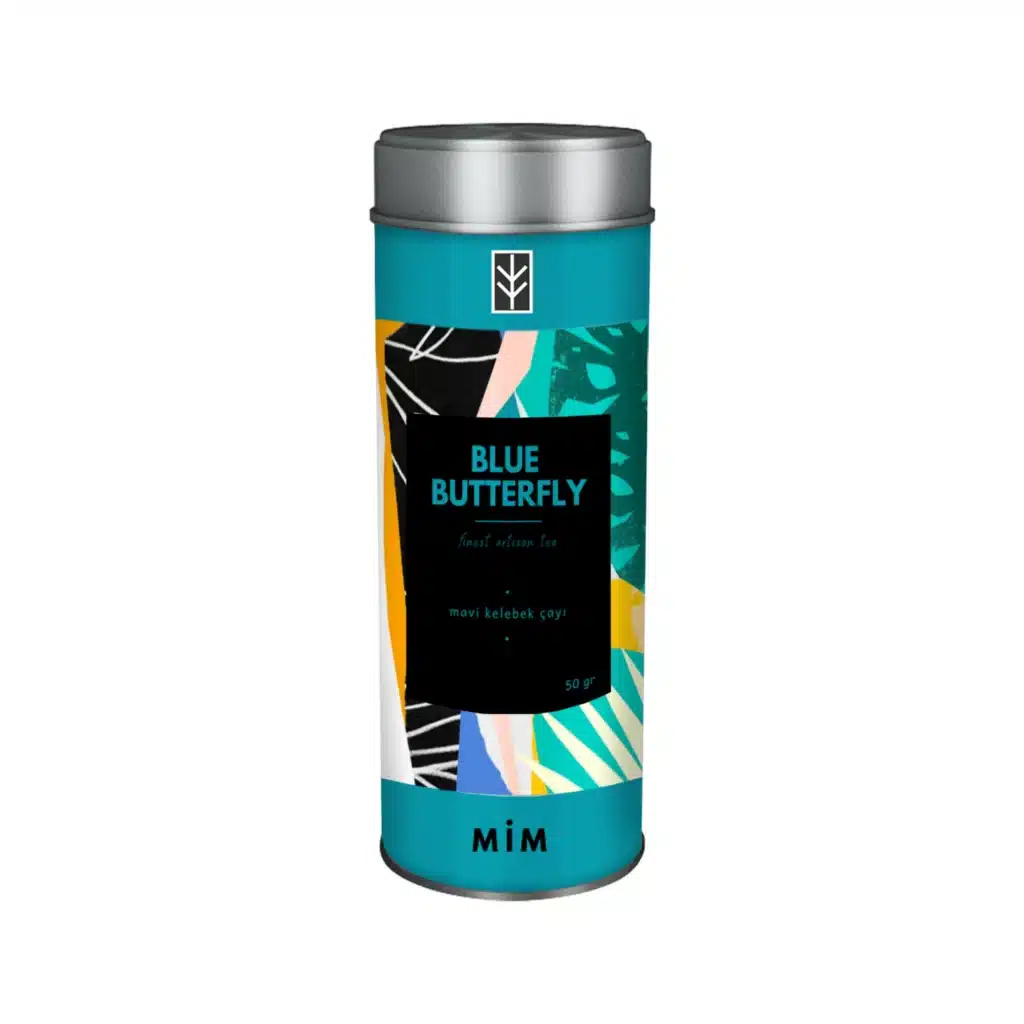 Mim Blue Butterfly Tea Turkish Ali Bazaar
