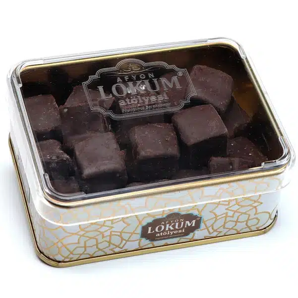 Dark Chocolate Covered Banana & Orange Flavored Mini Turkish Delight
