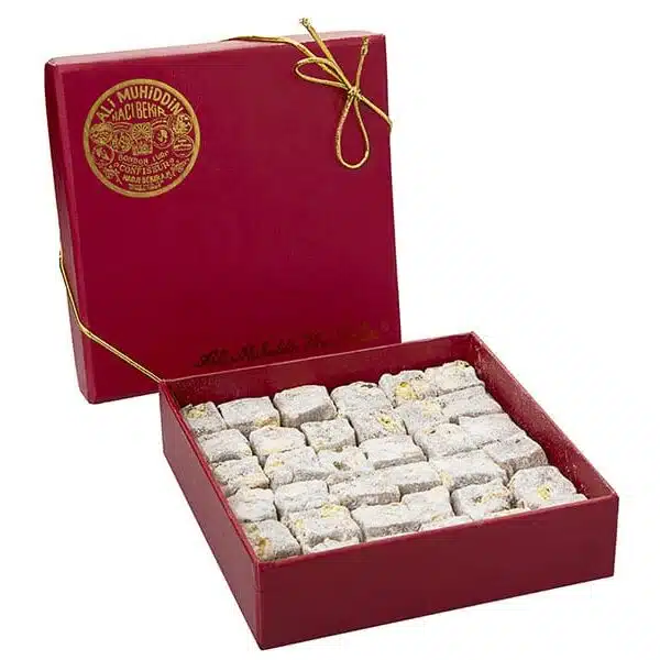 Turkish Delight with Extra Pistachio, Haci Bekir, 250g – 8.82oz