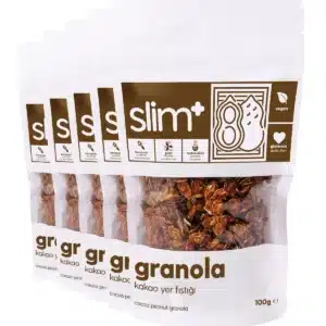 5 Pack Cocoa Peanut Gluten Free No Added Sugar Vegan Granola 100g