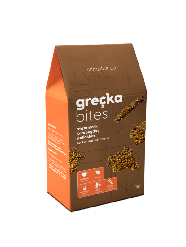 Gluten Free Vegan Buckwheat Grechka Bites Snack 75G