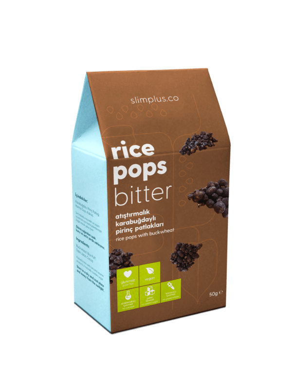 Gluten Free Vegan Buckwheat Dark Chocolate Rice Pops 50G
