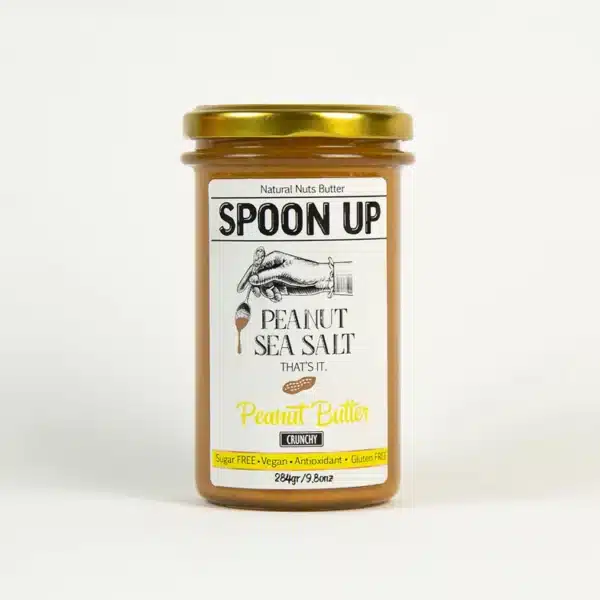 SPOONUP NUTS Sea Salted Peanut Butter 284 g Crunchy