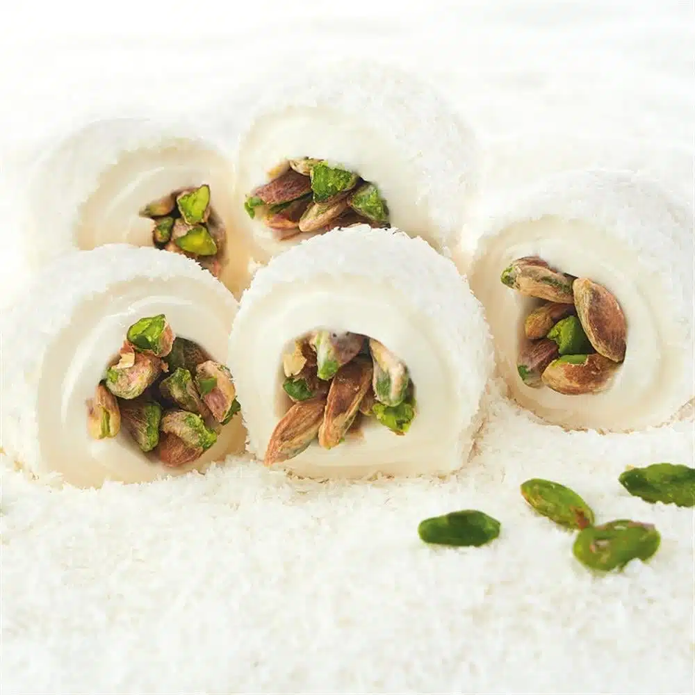 Sultan Pistachio Wrapped Turkish Delight