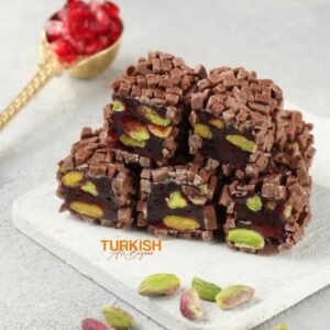 Chocolate Chip Forest Fruit Pistachio Turkish Delight